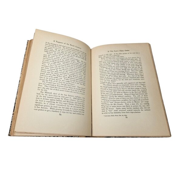 A Vaquero of the Brush Country J. Frank Dobie 1929 4th Edition Faux Snakeskin - Picture 14 of 16